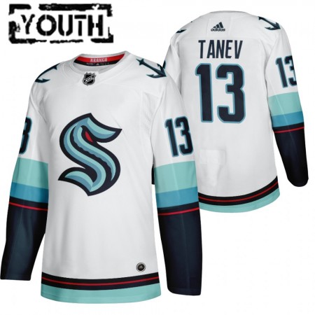 Dětské Hokejový Dres Seattle Kraken Brandon Tanev 13 2021-22 Bílý Authentic